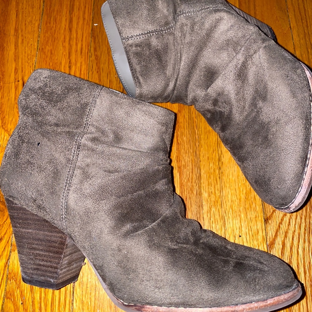 Wedge booties